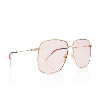 Gucci Oversize Square Sunglasses (SHF-xZzZPF)