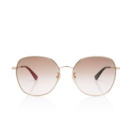 Gucci Oversized Square Sunglasses (SHF-dhftws)