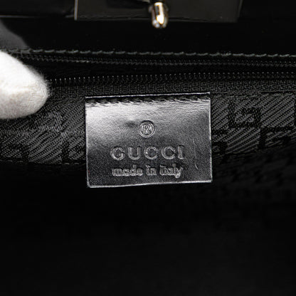 Gucci Patent Frame Handbag