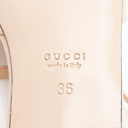 Gucci Patent Leather GG Ballet Flats - Size 6 / 36