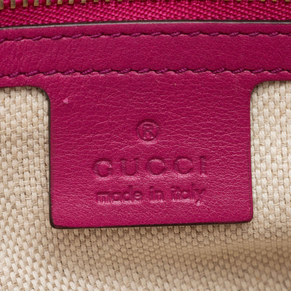 Gucci Patent Leather Soho Medium Flap Bag (SHF-V6tPqW)