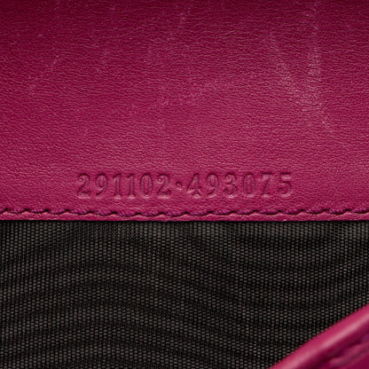 Gucci Patent Leather Soho Travel Zip Around Wallet (SHF-3tKxuo)