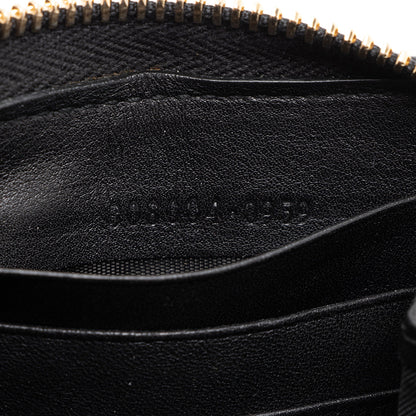 Gucci Patent Leather Soho Zip Around Wallet (SHF-OZVoQd)