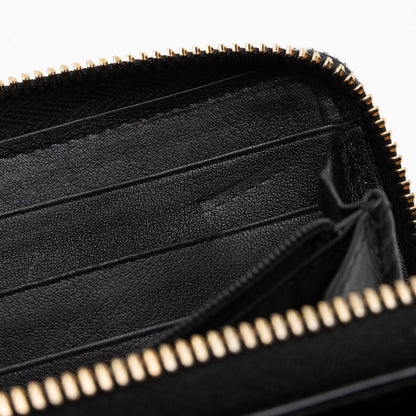 Gucci Patent Leather Soho Zip Around Wallet (SHF-OZVoQd)