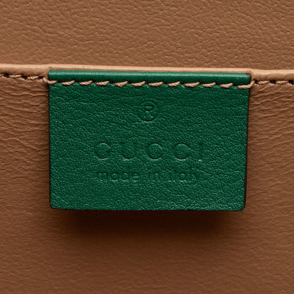 Gucci Patent Leather Sylvie 1969 Mini Top Handle (SHF-iiXdUI)