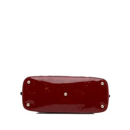Gucci Patent Microguccissima Nice Dome Satchel (SHG-NUS8YT)