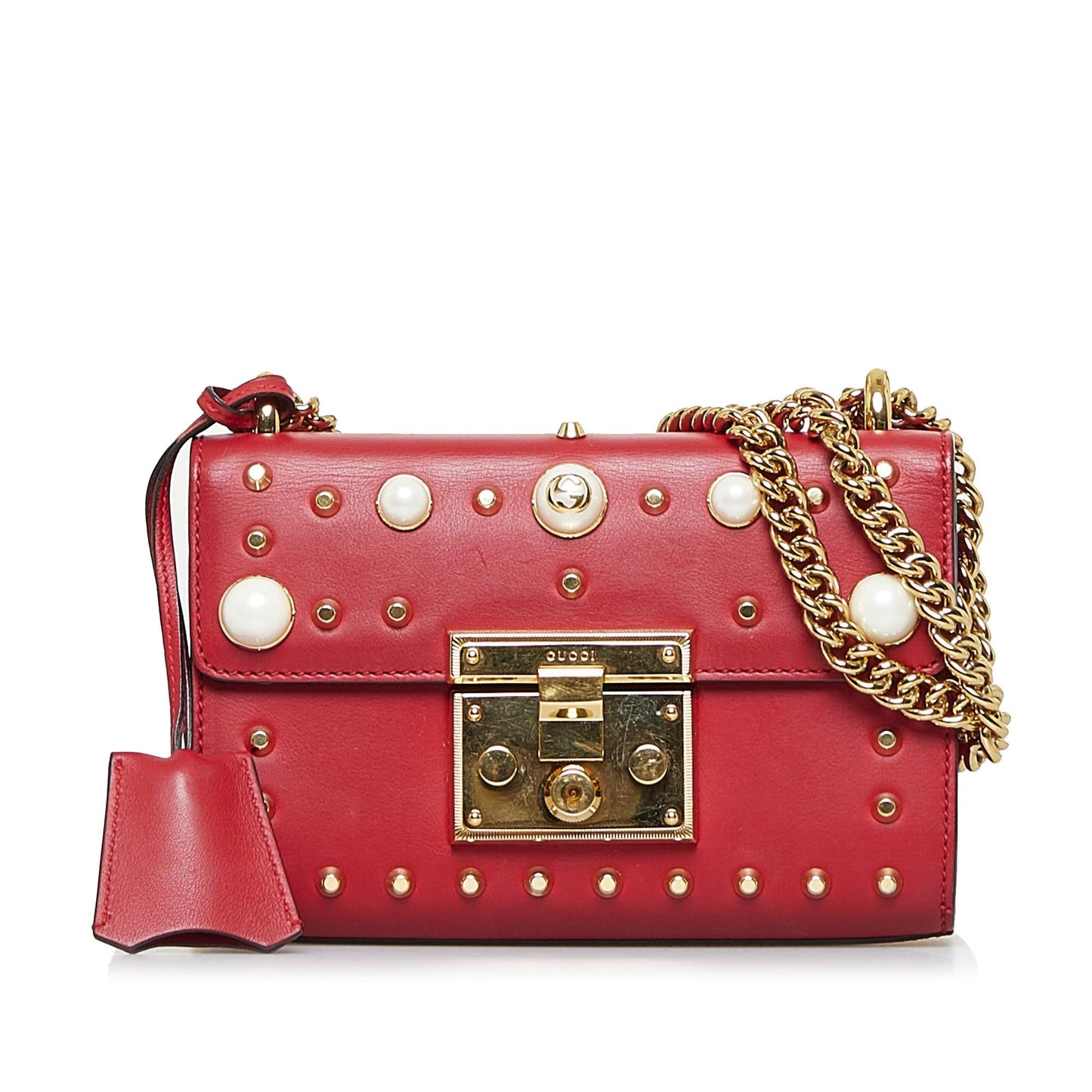 Gucci Pearl Studded Padlock (SHG-5UFKsP)