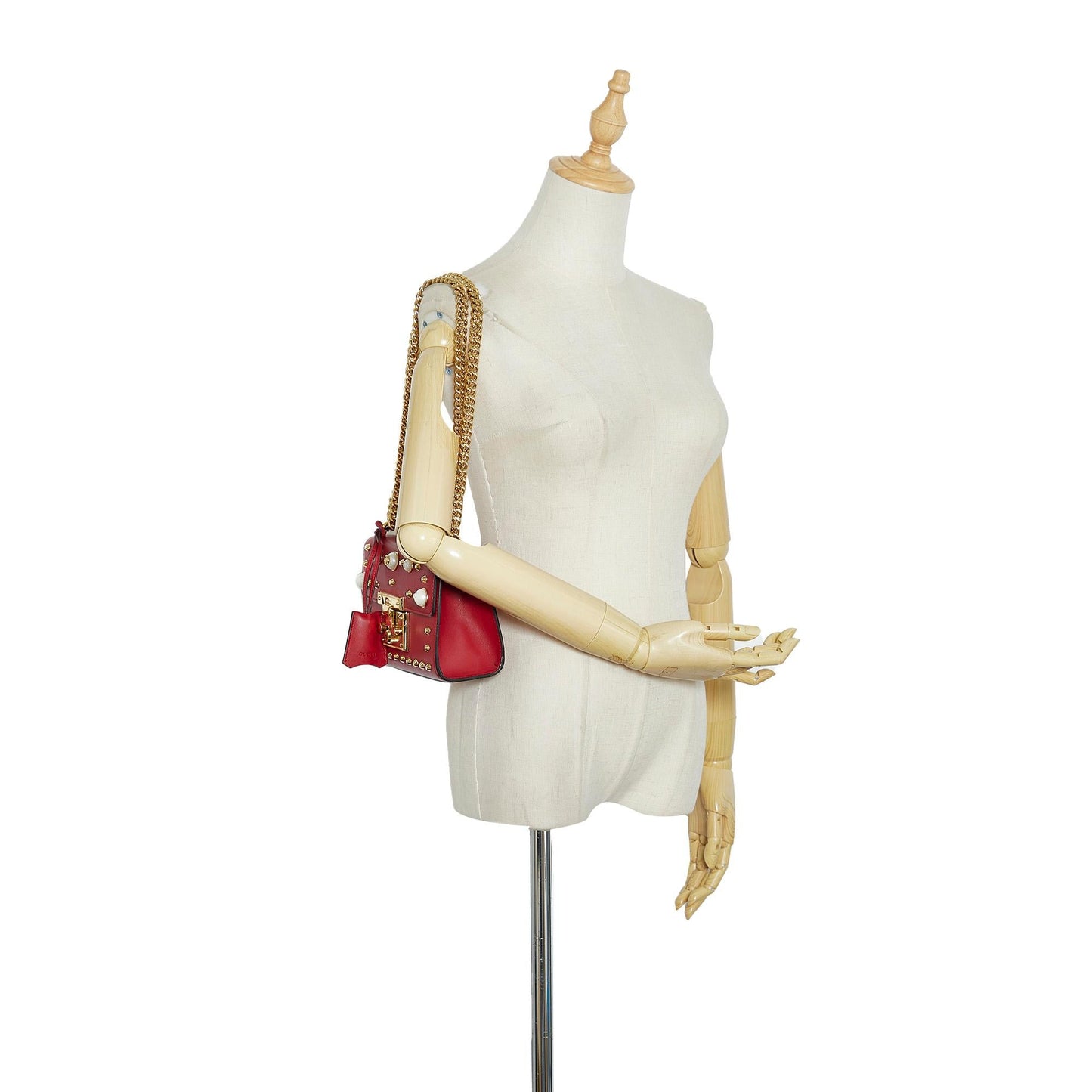 Gucci Pearl Studded Padlock (SHG-5UFKsP)