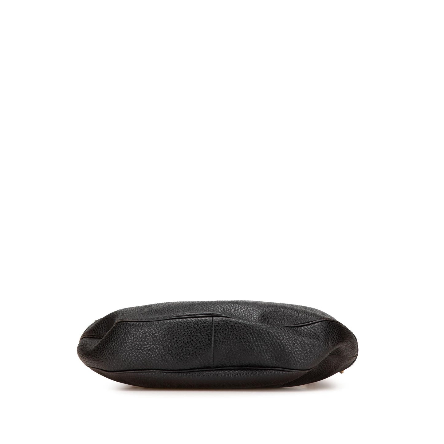 Gucci Pebbled Calfskin Bamboo Ring Hobo