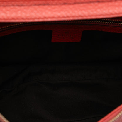 Gucci Pebbled Calfskin Bamboo Ring Hobo