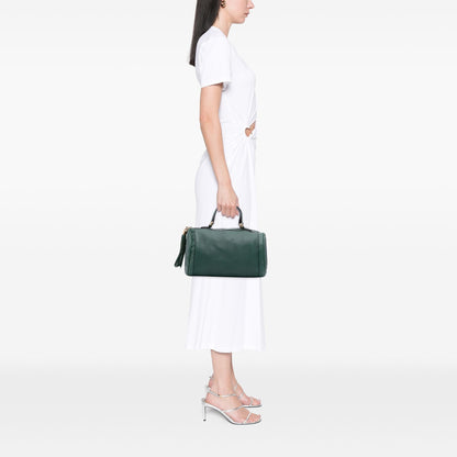 Gucci Pebbled Calfskin Soho Cellarius Boston Bag