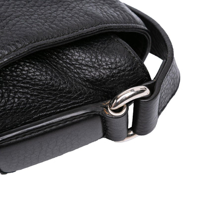 Gucci Pebbled Calfskin Soho Messenger Bag