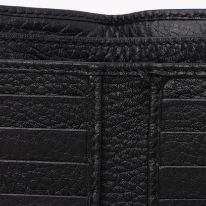 Gucci Pebbled Leather GG Marmont French Wallet (SHF-t6gHZo)