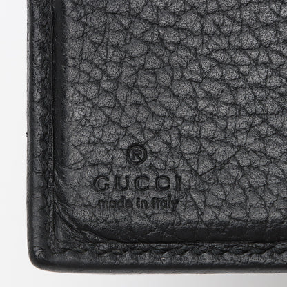 Gucci Pebbled Leather GG Marmont French Wallet (SHF-t6gHZo)