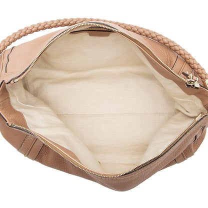 Gucci Pebbled Leather Medium Bella Hobo  - FINAL SALE (SHF-18424)