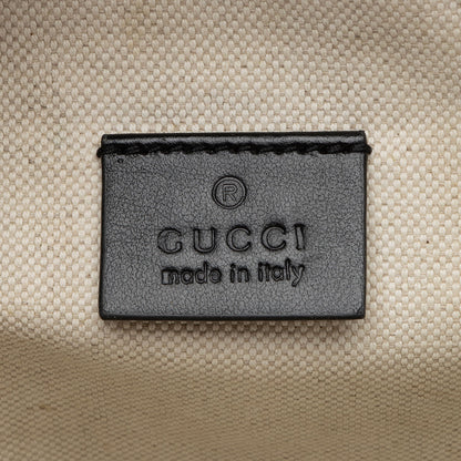 Gucci Perforated Embossed Leather GG Pocket Belt Bag (SHF-TJNqCI)