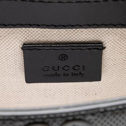 Gucci Perforated GG Double Belt Bag (SHF-ulhtMl)