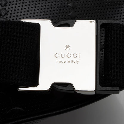 Gucci Perforated GG Embossed Pocket Belt Bag (SHF-21585)