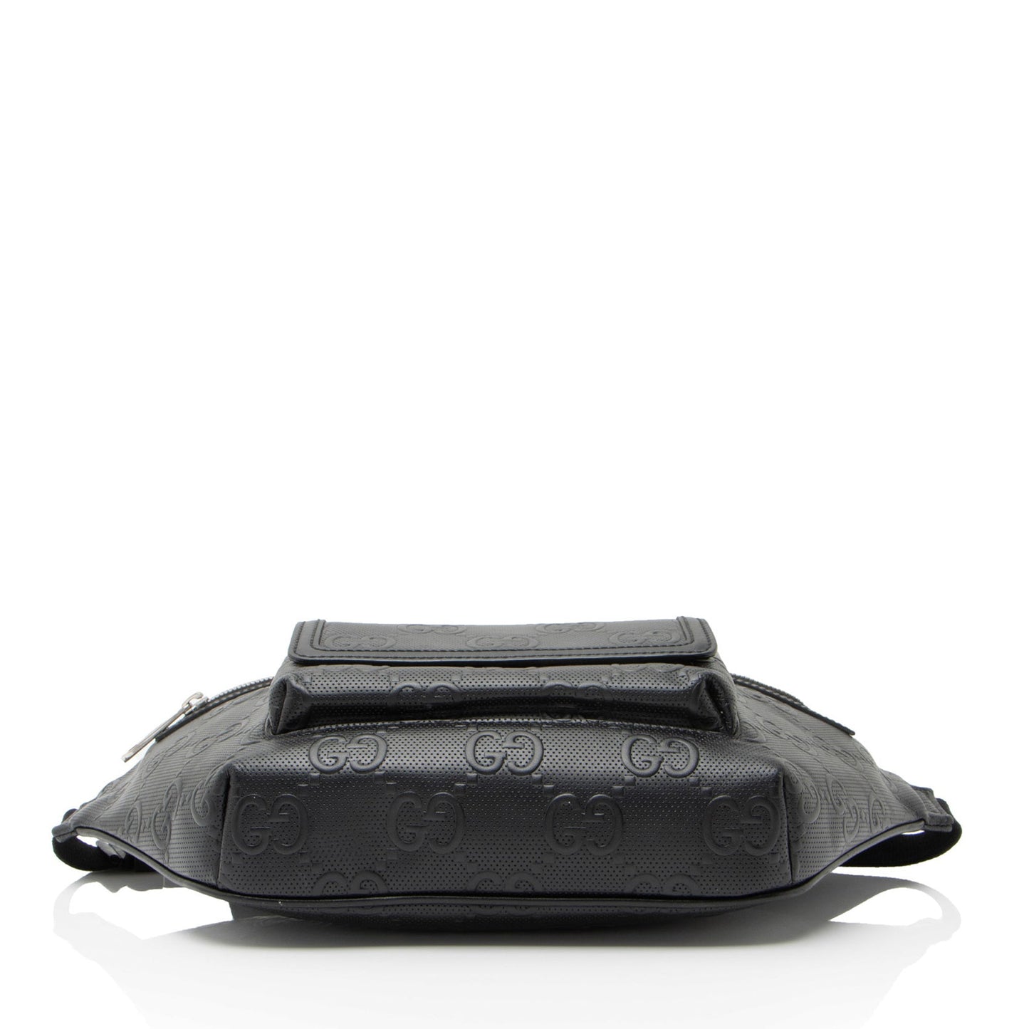 Gucci Perforated GG Embossed Pocket Belt Bag