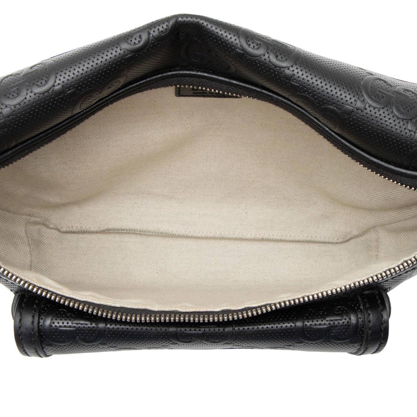 Gucci Perforated GG Embossed Pocket Belt Bag