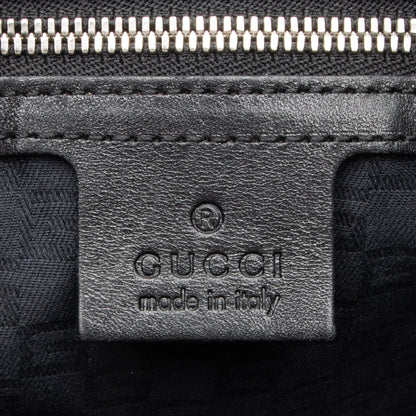 Gucci Perforated Leather Interlocking G Reins Satchel (SHF-23526)