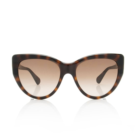 Gucci Polarized Interlocking G Cat Eye Sunglasses