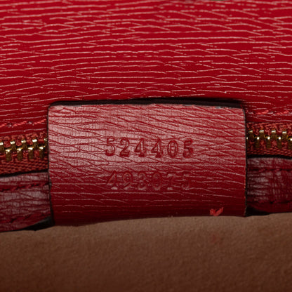 Gucci Printed Calfskin Sylvie Small Shoulder Bag (SHF-6FGtNY)