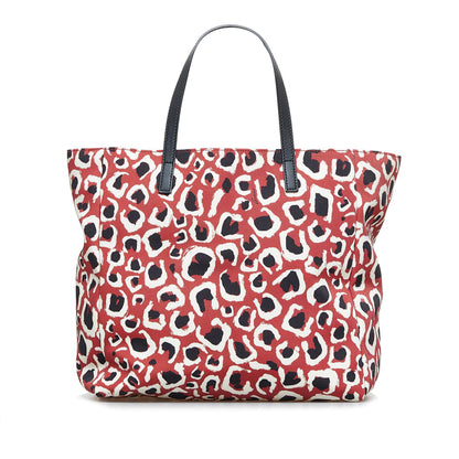 Gucci Printed Canvas Tote (SHG-MEBSMH)