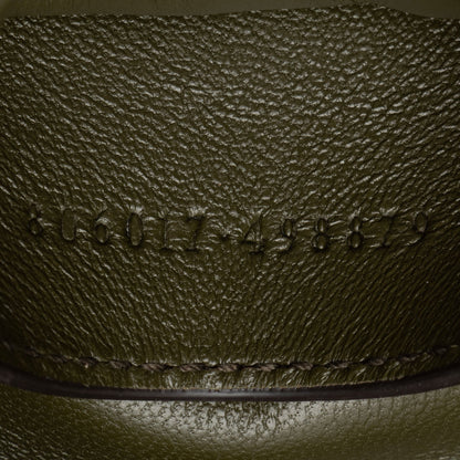 Gucci Puffy Leather GG Milano Small Top Handle