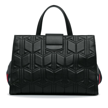 Gucci Quilted Dionysus Web Satchel (SHG-42ZNR1)