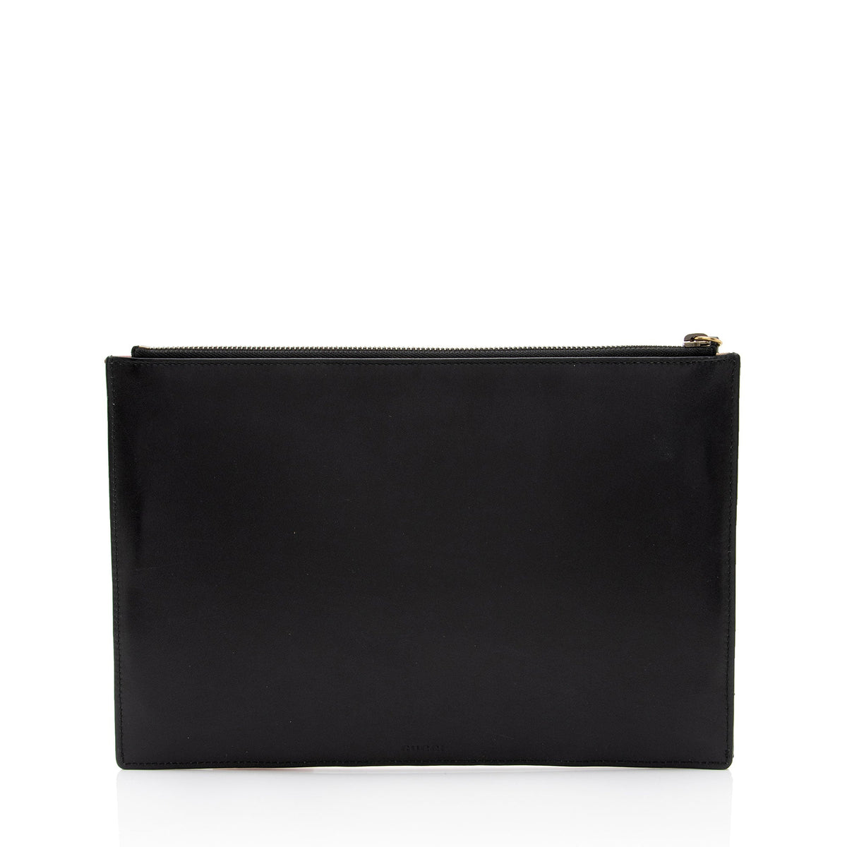 Gucci Quilted Leather Queen Margaret Bee Zip Clutch (SHF-ghI7kn)
