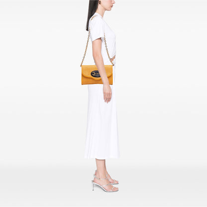 Gucci Raffia Horsebit 1955 Chain Crossbody