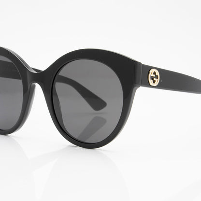 Gucci Round Interlocking GG Sunglasses (SHF-BnCs8t)