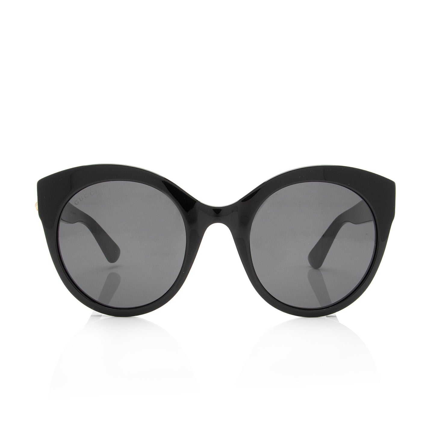 Gucci Round Interlocking GG Sunglasses (SHF-BnCs8t)