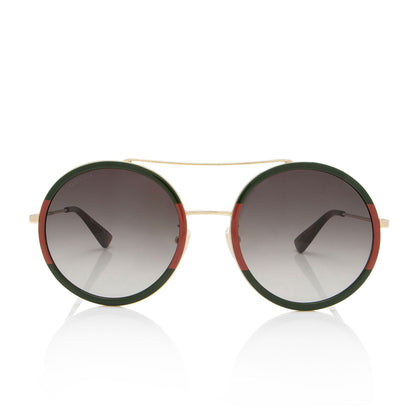 Gucci Round Aviator Sunglasses