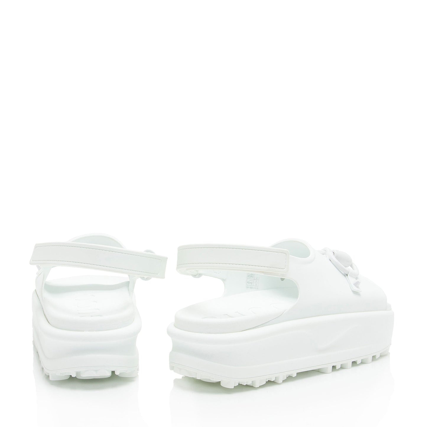 Gucci Rubber Horsebit 1955 Dad Sandals - Size 9 / 39