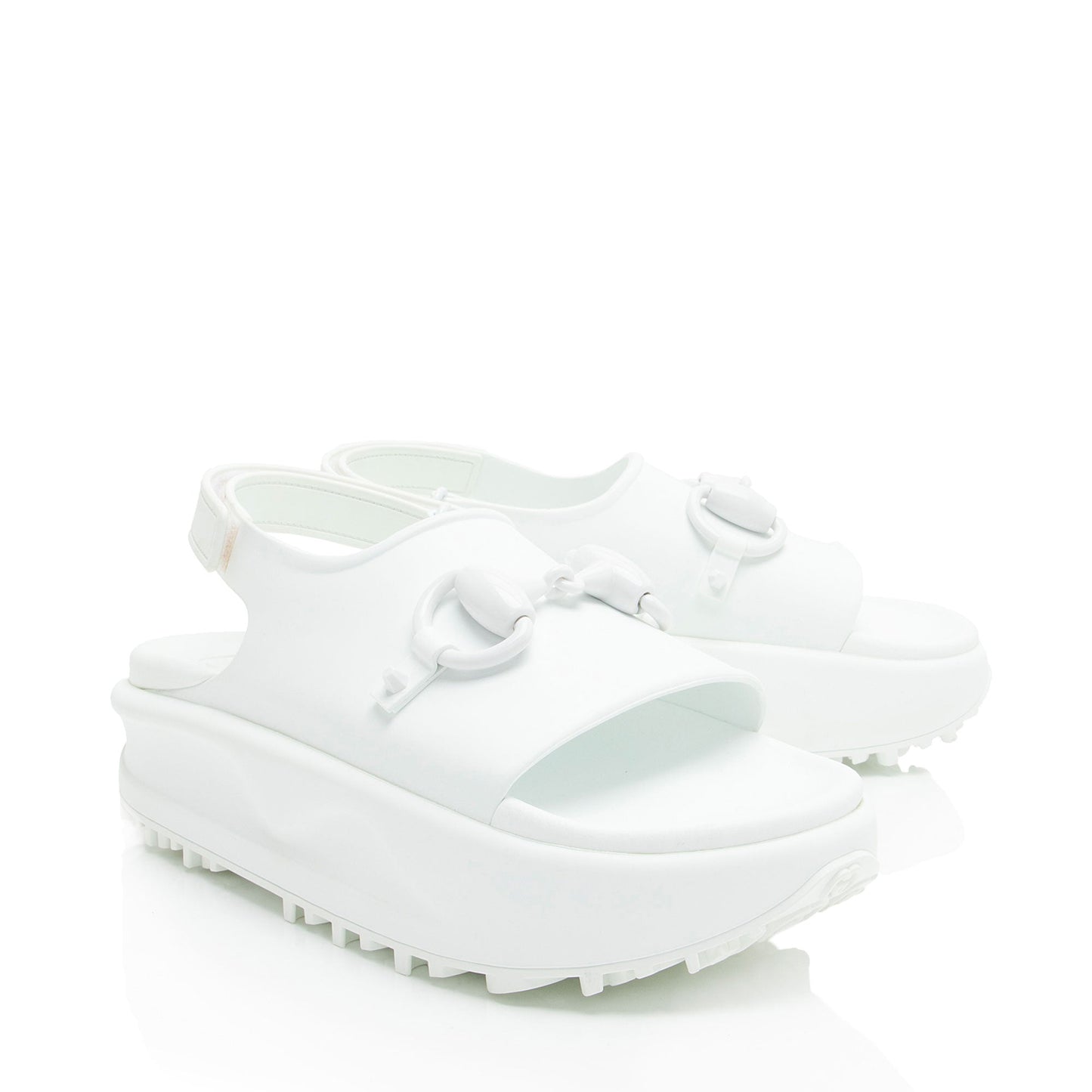 Gucci Rubber Horsebit 1955 Dad Sandals - Size 9 / 39