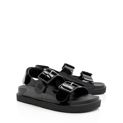 Gucci Rubber Double G Dad Sandals - Size 6 / 36 (SHF-5ZH23Q)