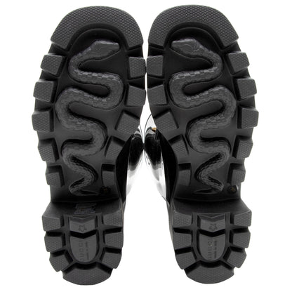 Gucci Rubber Horsebit Tall Boots - Size 7 / 37 (SHF-2lRdpB)