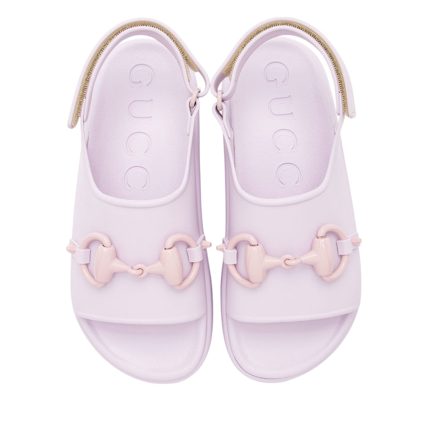 Gucci Rubber Horsebit 1955 Dad Sandals - Size 7 / 37