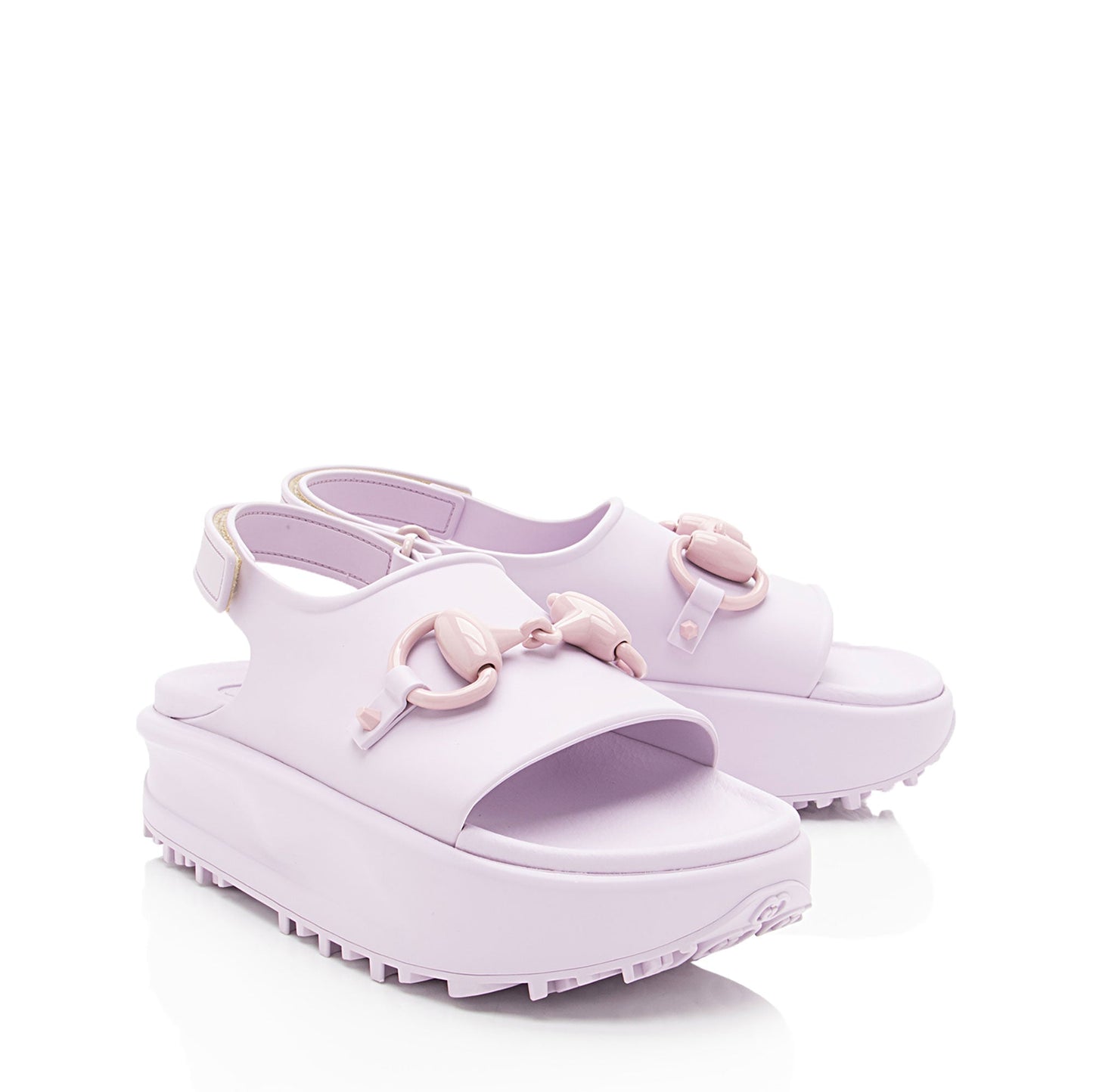 Gucci Rubber Horsebit 1955 Dad Sandals - Size 7 / 37