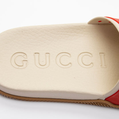 Gucci Rubber Interlocking G Slide Sandals - Size 6 / 36 (SHF-r8HZXE)