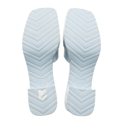 Gucci Rubber Slide Sandals - Size 10 / 40 (SHF-fylyXz)