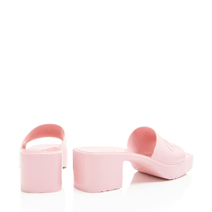 Gucci Rubber Slide Sandals - Size 6 / 36