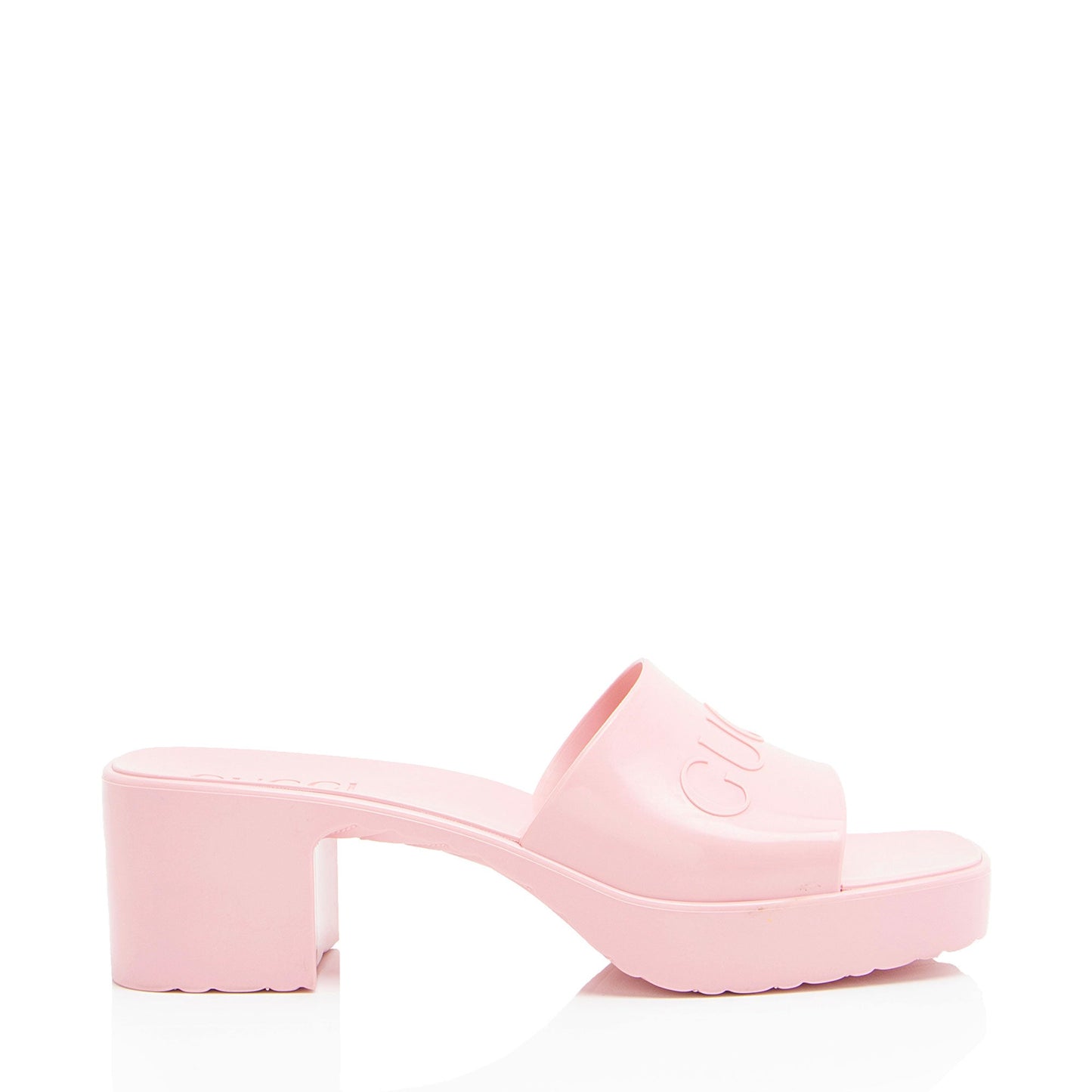 Gucci Rubber Slide Sandals - Size 6 / 36
