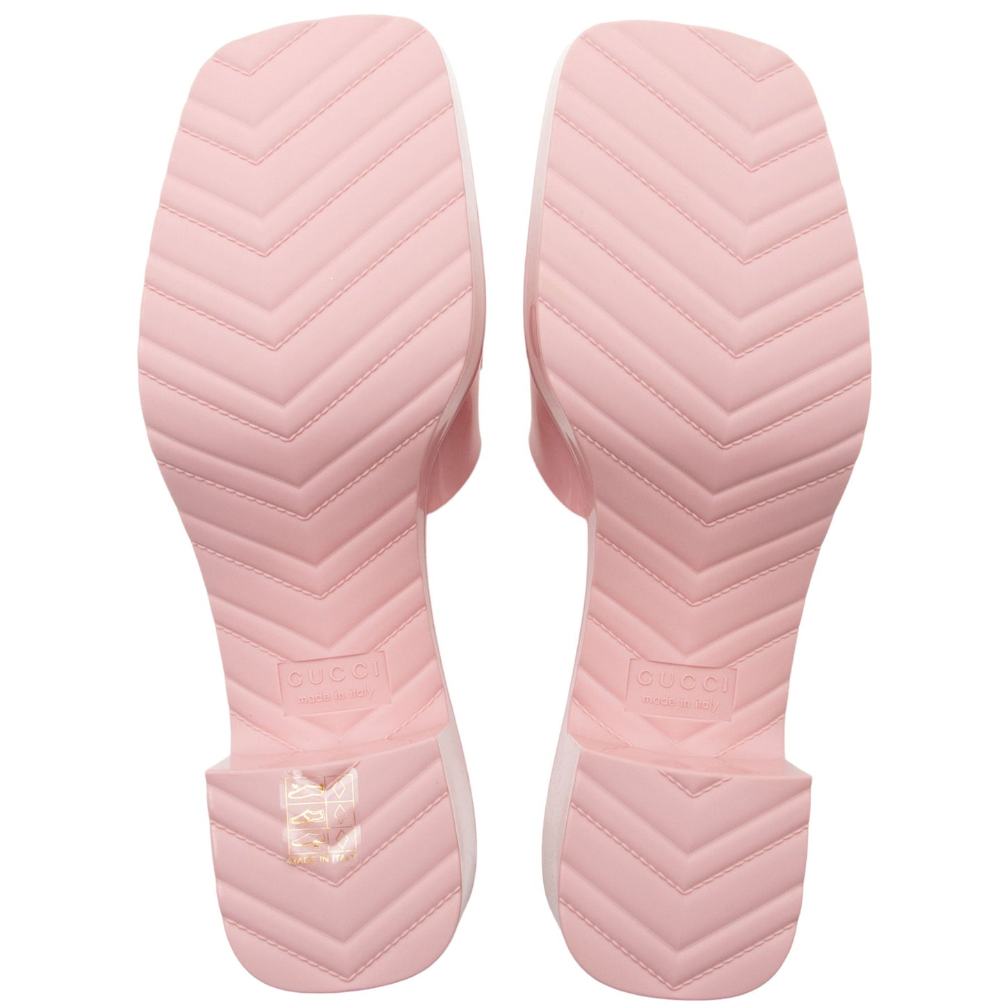 Gucci Rubber Slide Sandals - Size 8 / 38 (SHF-QTr76P)
