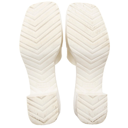Gucci Rubber Slide Sandals - Size 9 / 39 (SHF-19233)