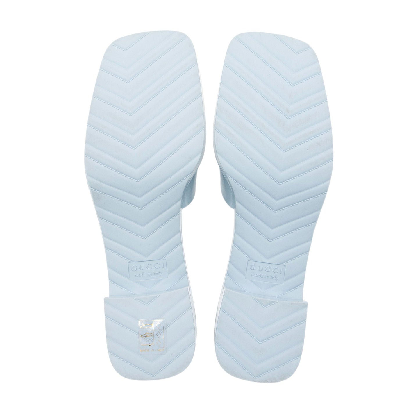 Gucci Rubber Slide Sandals - Size 9 / 39