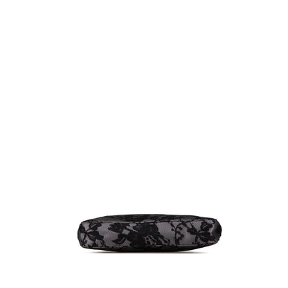 Gucci Satin Floral Lace Shoulder Bag