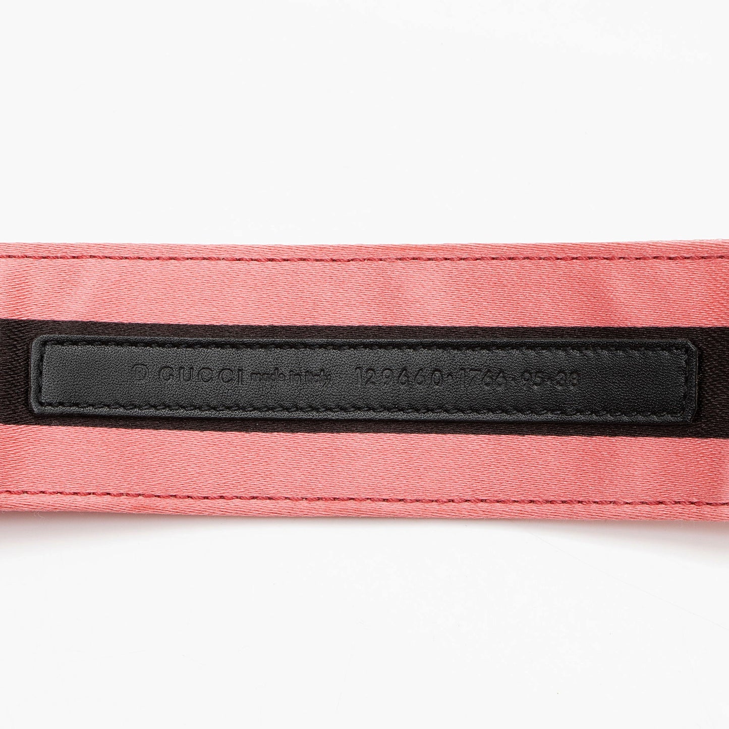 Gucci Satin Web Belt - Size 38 / 95